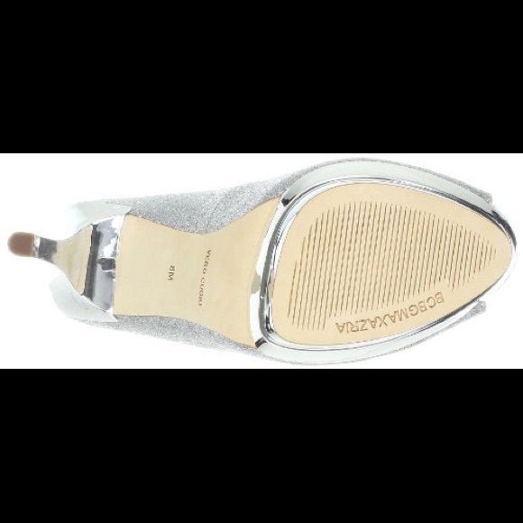 SOLD BCBGMaxAzria Sparkly Platform Heels - Picture 3 of 5